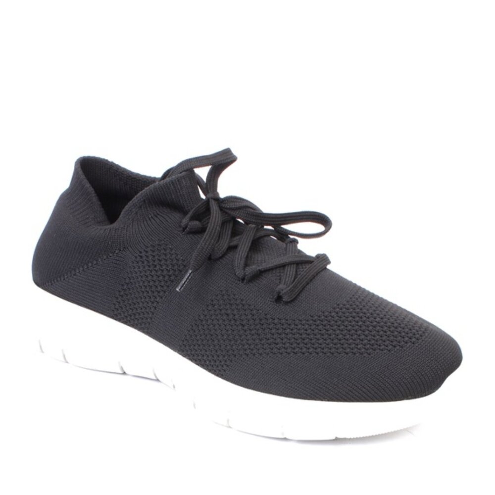 Frau 2492 Men Black Fabric XL Sneakers Shoes 39